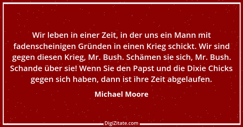 Zitat von Michael Moore 8