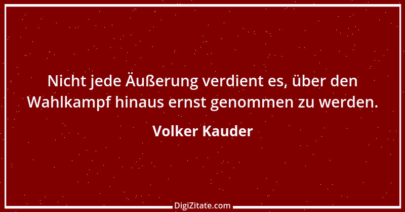 Zitat von Volker Kauder 5