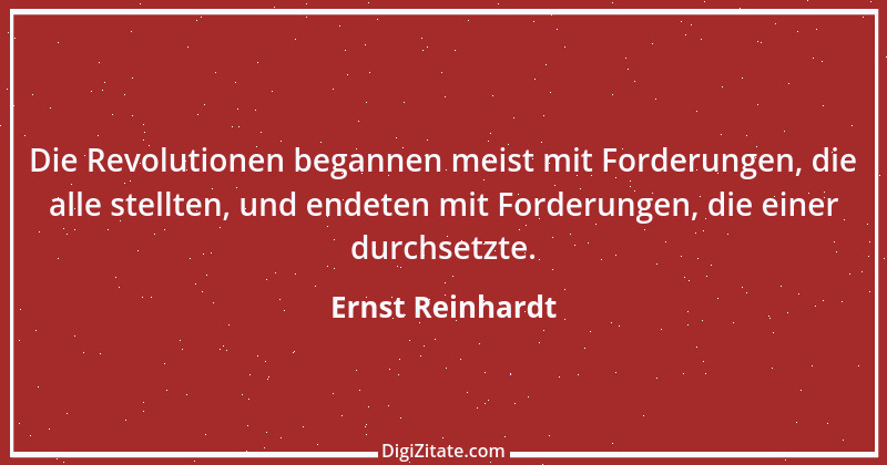 Zitat von Ernst Reinhardt 2