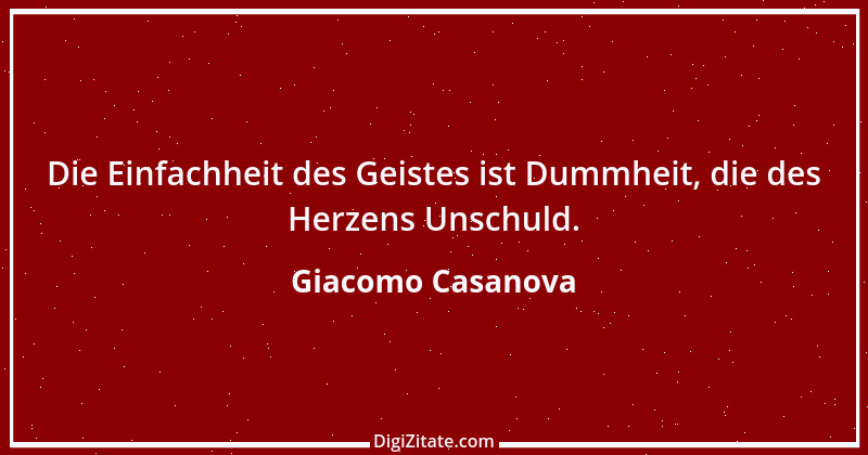 Zitat von Giacomo Casanova 25