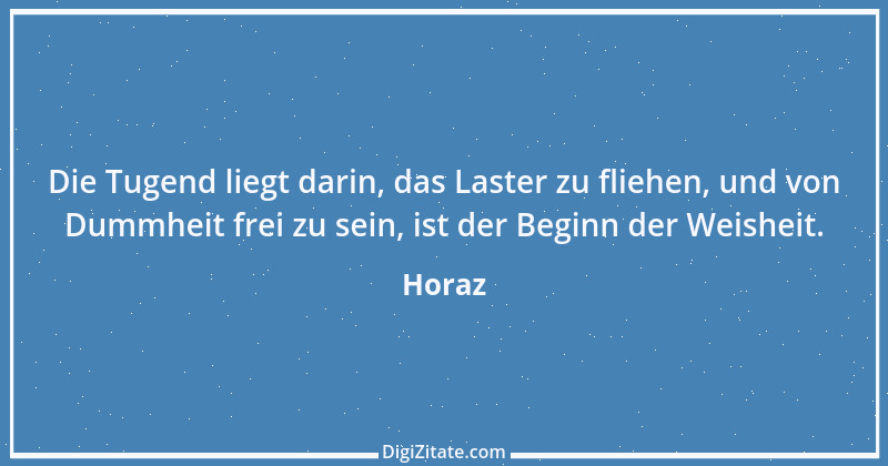 Zitat von Horaz 167