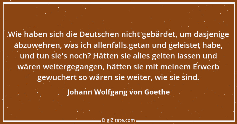 Zitat von Johann Wolfgang von Goethe 2761