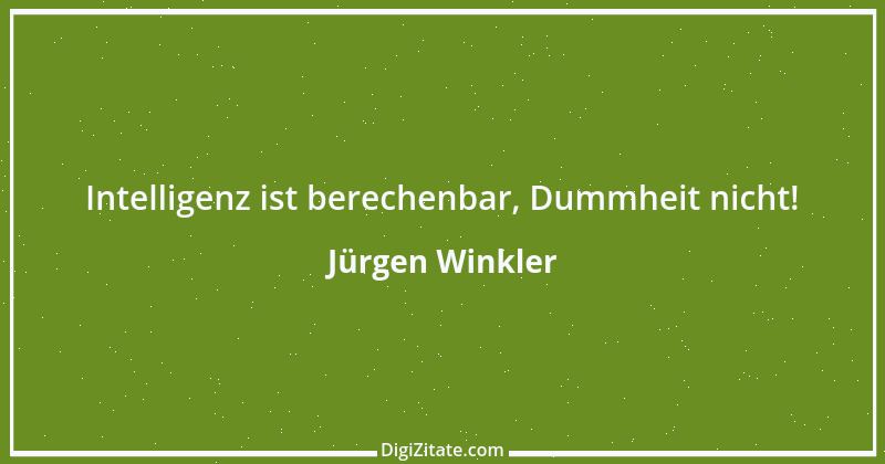 Zitat von Jürgen Winkler 8