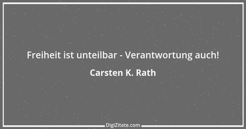 Zitat von Carsten K. Rath 25