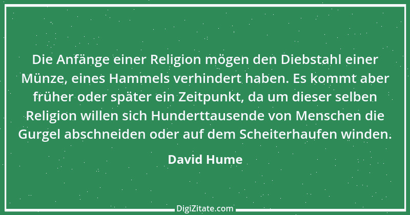 Zitat von David Hume 17