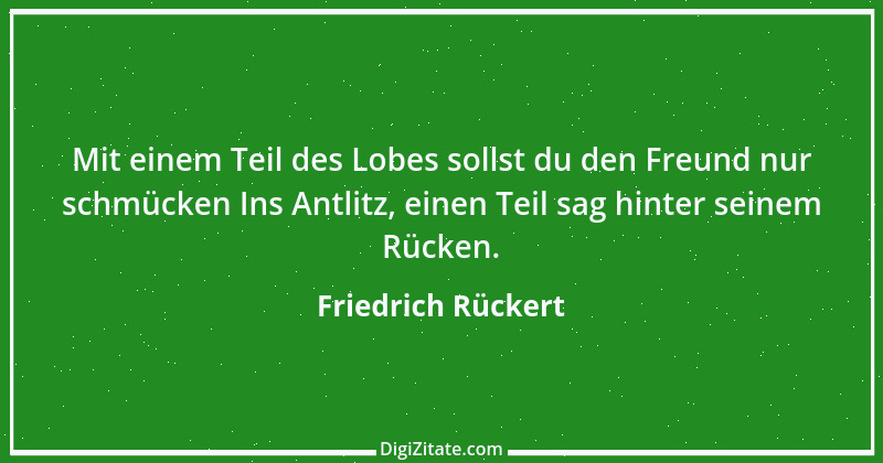 Zitat von Friedrich Rückert 45