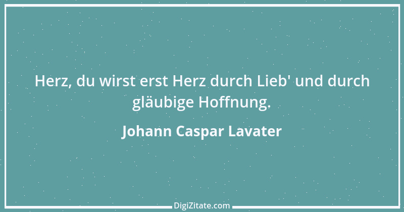 Zitat von Johann Caspar Lavater 46