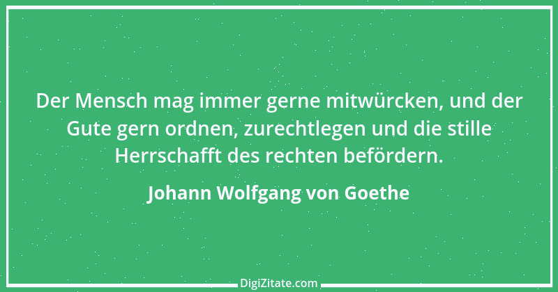 Zitat von Johann Wolfgang von Goethe 2076