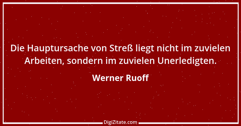 Zitat von Werner Ruoff 1