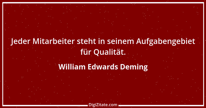 Zitat von William Edwards Deming 11