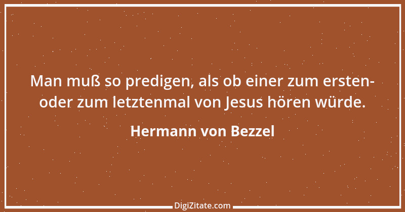 Zitat von Hermann von Bezzel 14