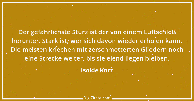 Zitat von Isolde Kurz 24