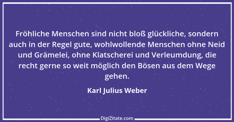 Zitat von Karl Julius Weber 45