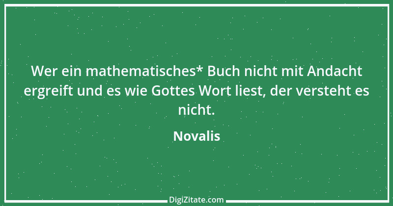 Zitat von Novalis 401