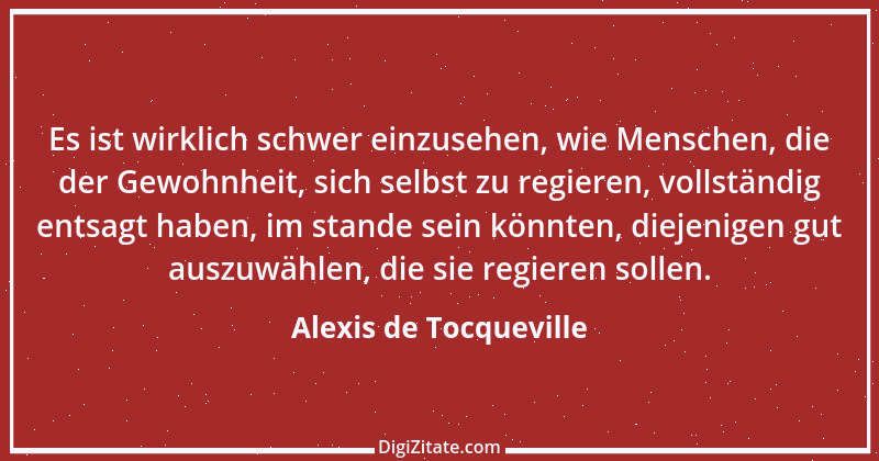 Zitat von Alexis de Tocqueville 52