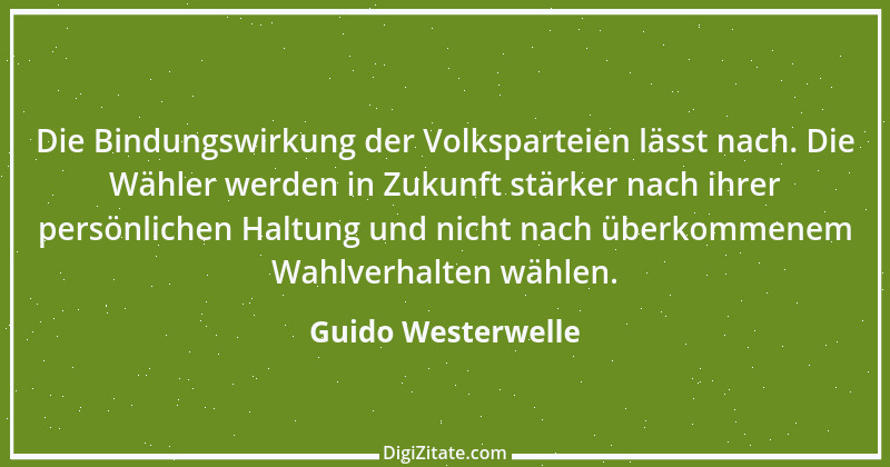 Zitat von Guido Westerwelle 2