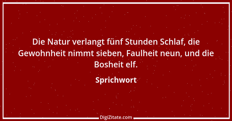 Zitat von Sprichwort 13070