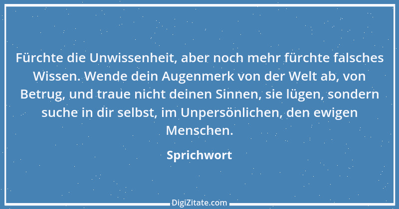 Zitat von Sprichwort 3070