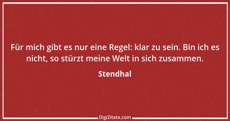 Zitat von Stendhal 48