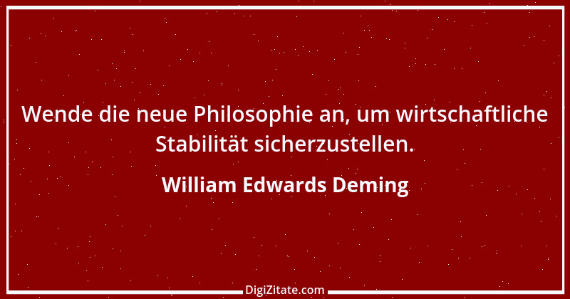 Zitat von William Edwards Deming 13