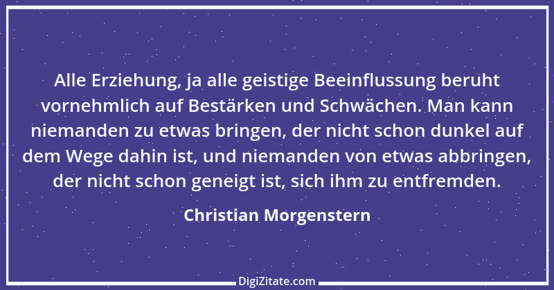 Zitat von Christian Morgenstern 602