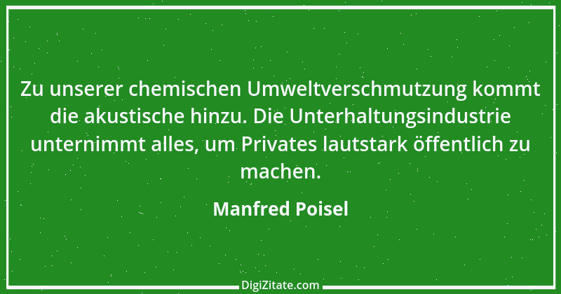 Zitat von Manfred Poisel 166