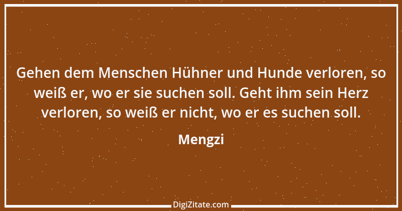 Zitat von Mengzi 40