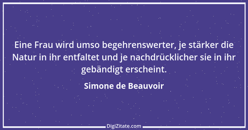 Zitat von Simone de Beauvoir 10