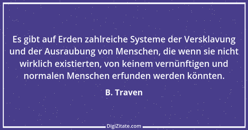 Zitat von B. Traven 177