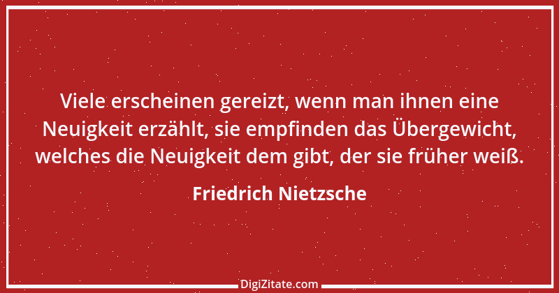 Zitat von Friedrich Nietzsche 1017