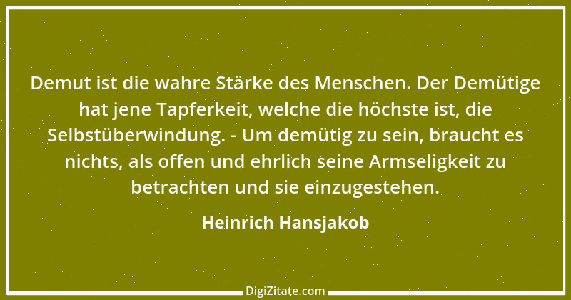 Zitat von Heinrich Hansjakob 9