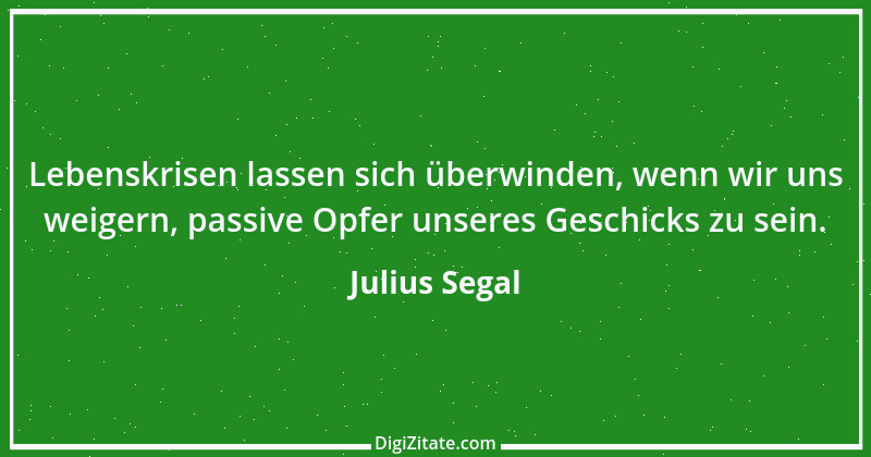 Zitat von Julius Segal 1