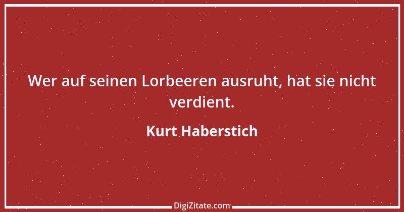 Zitat von Kurt Haberstich 283