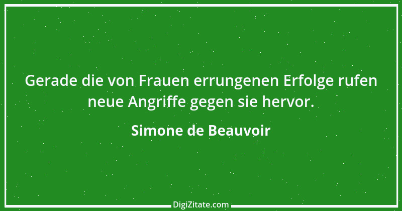 Zitat von Simone de Beauvoir 11