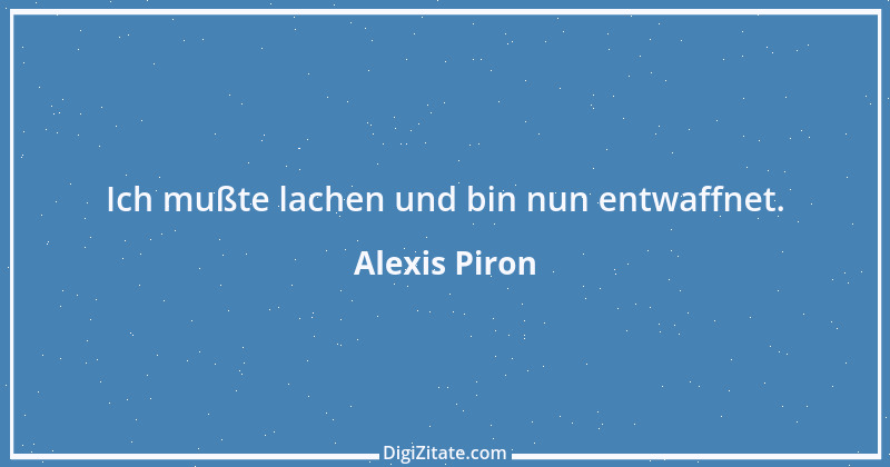 Zitat von Alexis Piron 2