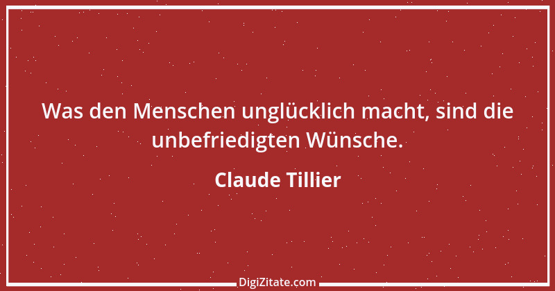 Zitat von Claude Tillier 6