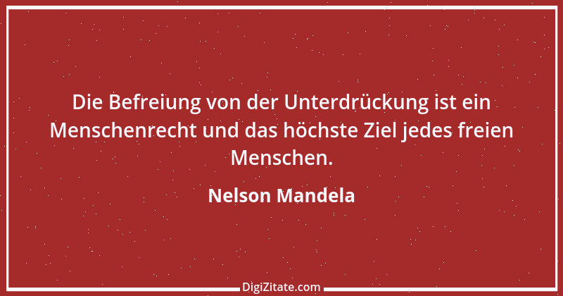 Zitat von Nelson Mandela 3