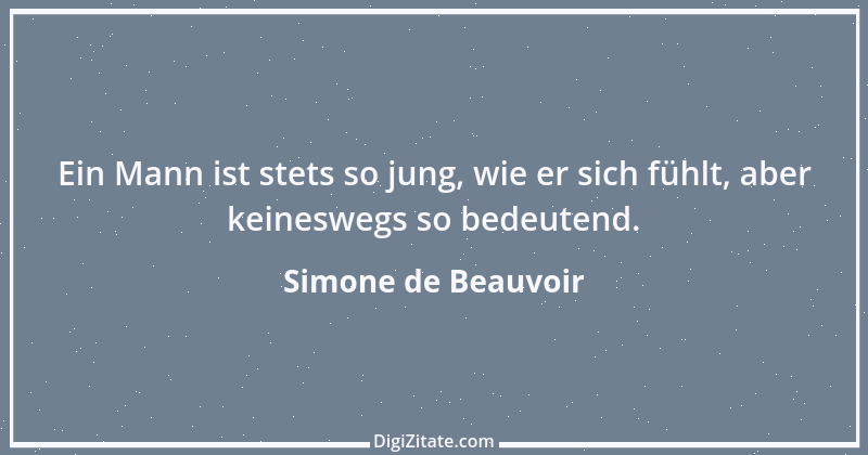 Zitat von Simone de Beauvoir 12