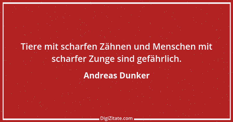 Zitat von Andreas Dunker 109