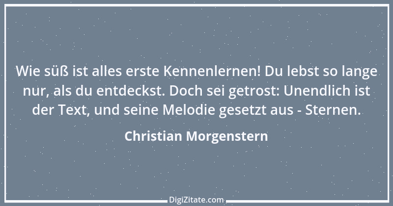 Zitat von Christian Morgenstern 605