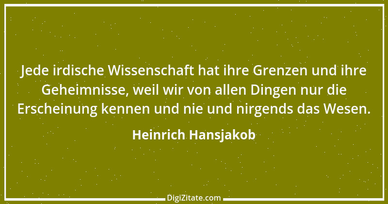 Zitat von Heinrich Hansjakob 11