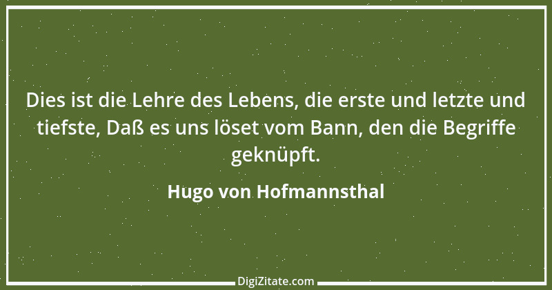 Zitat von Hugo von Hofmannsthal 221