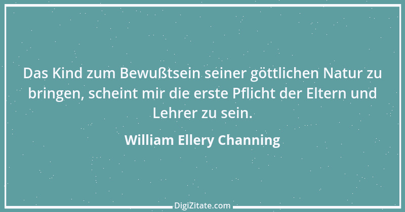 Zitat von William Ellery Channing 1