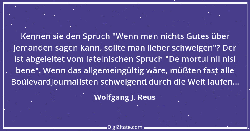 Zitat von Wolfgang J. Reus 922