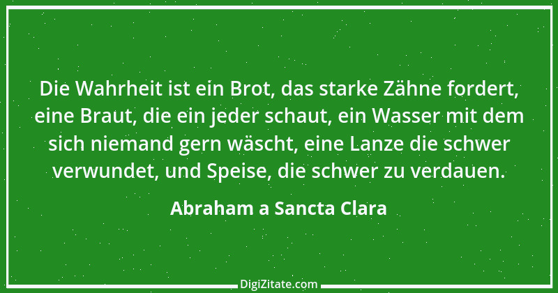 Zitat von Abraham a Sancta Clara 34