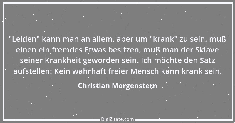 Zitat von Christian Morgenstern 606