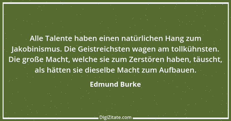 Zitat von Edmund Burke 18