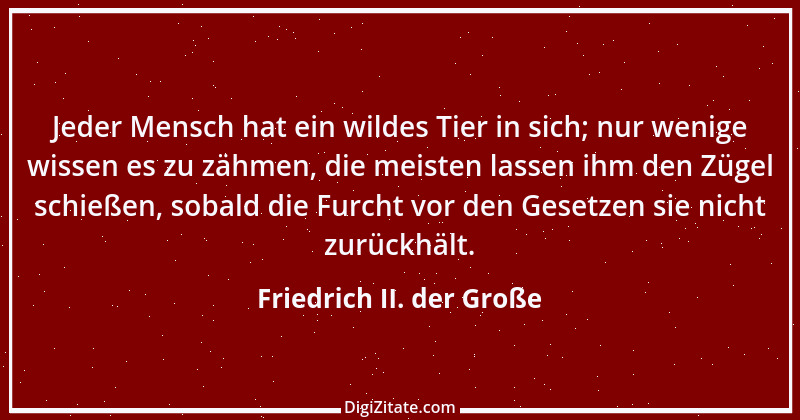 Zitat von Friedrich II. der Große 235