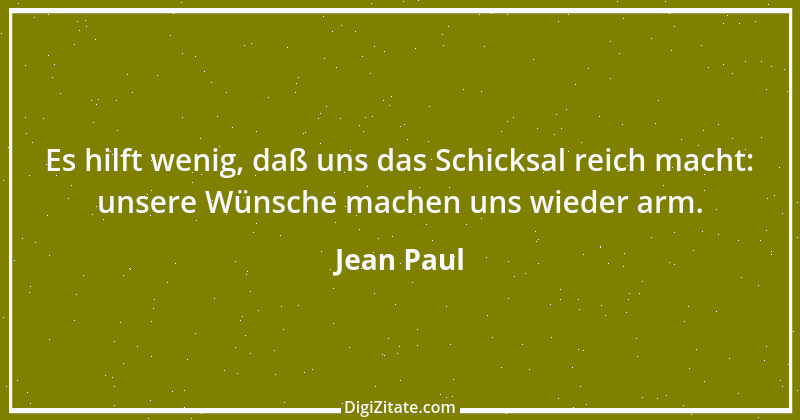 Zitat von Jean Paul 228