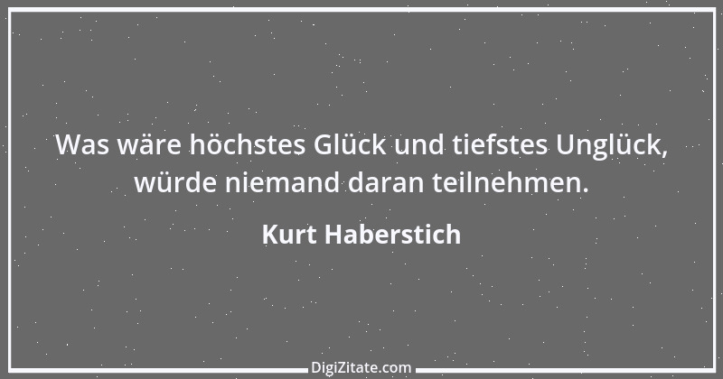 Zitat von Kurt Haberstich 286